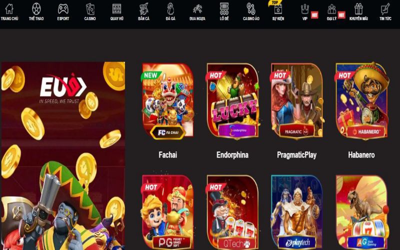 Chơi game Nổ Hũ uy tín nhất năm 2023 tại EU9